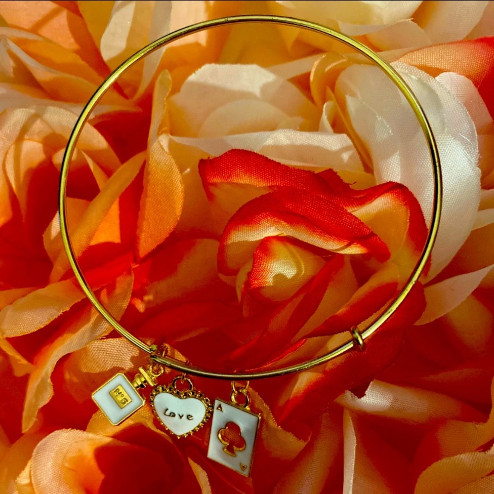 White cream bangle